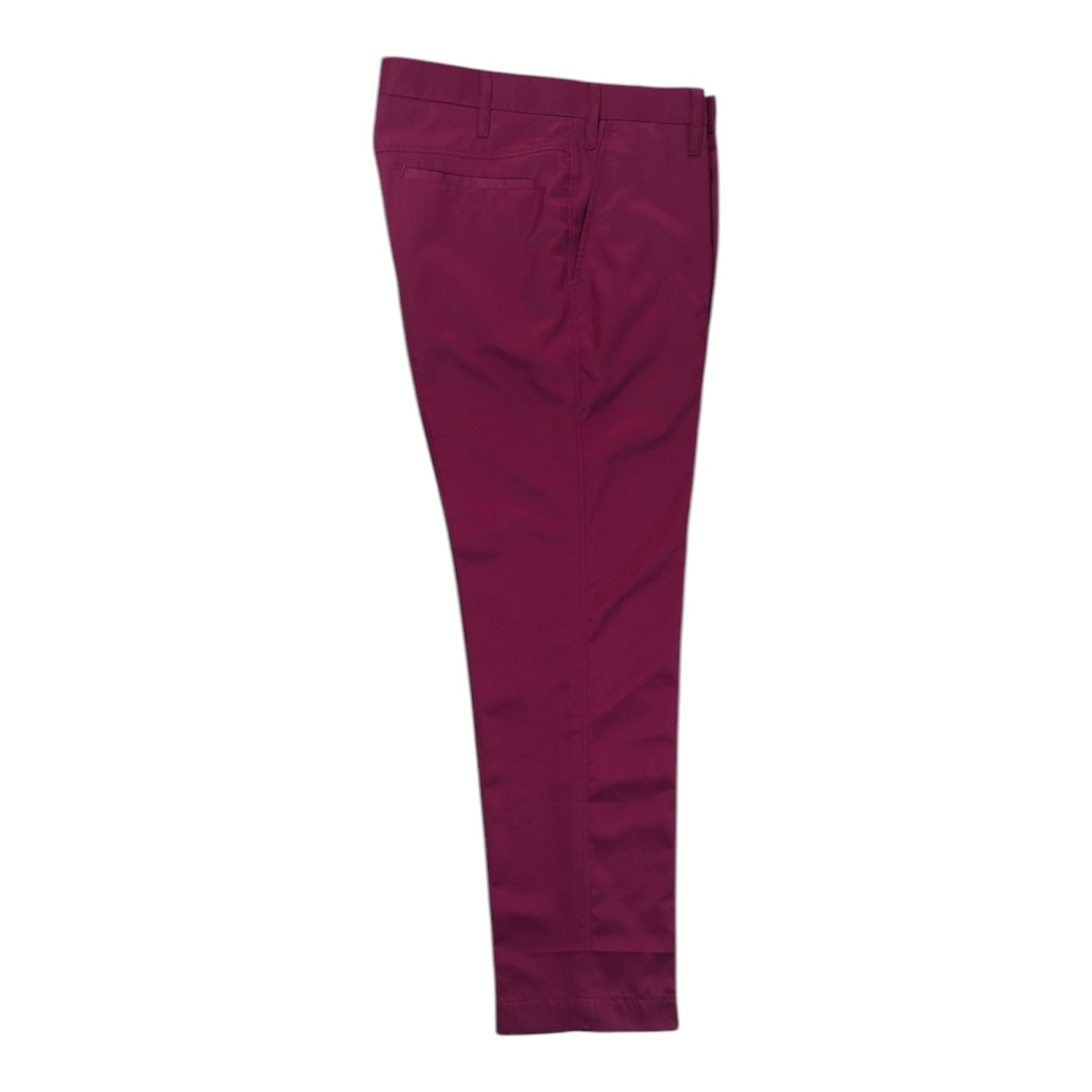 Burgundy Stay-Pressed Trousers