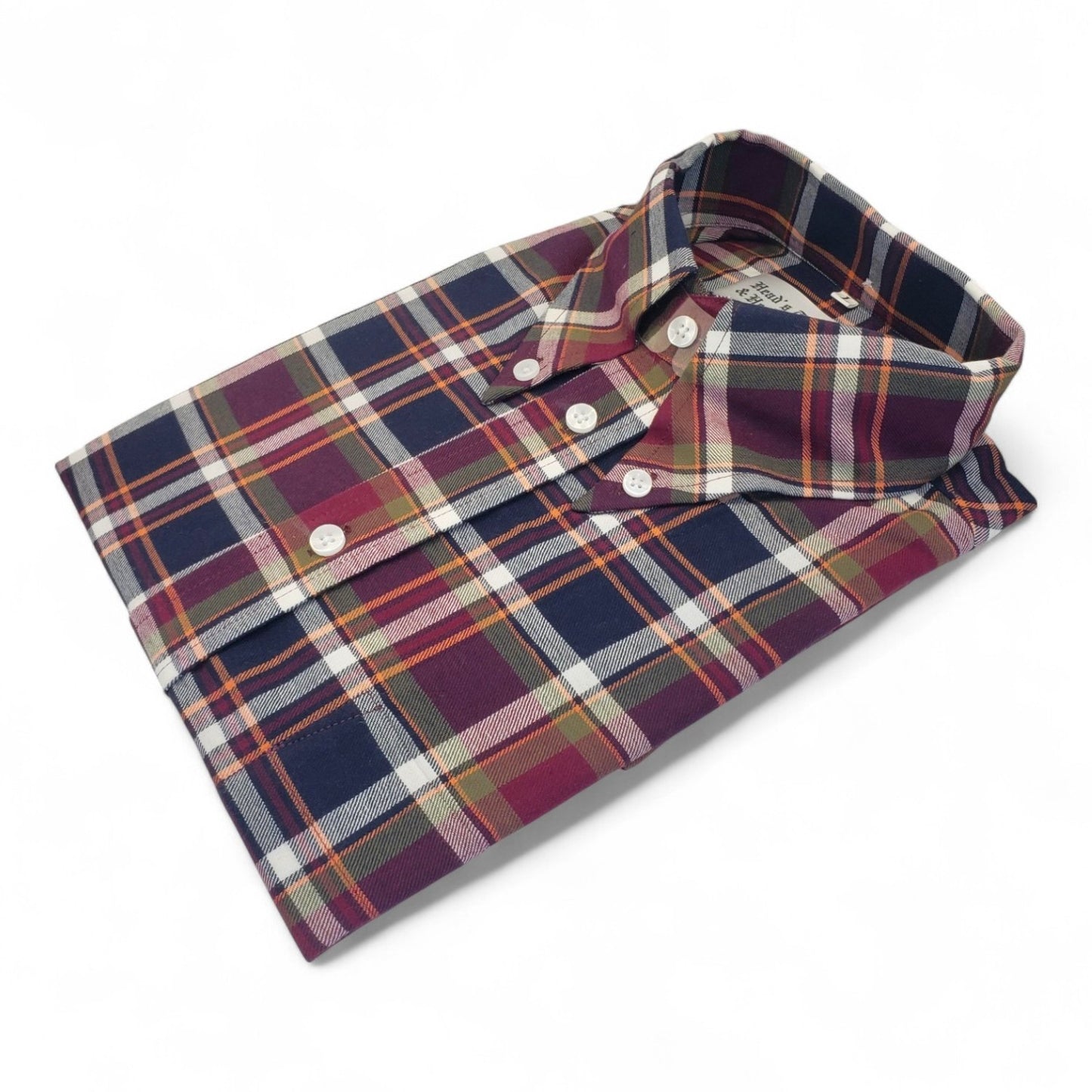 Red, Red, Wine Twill Short-Sleeve Button-Down