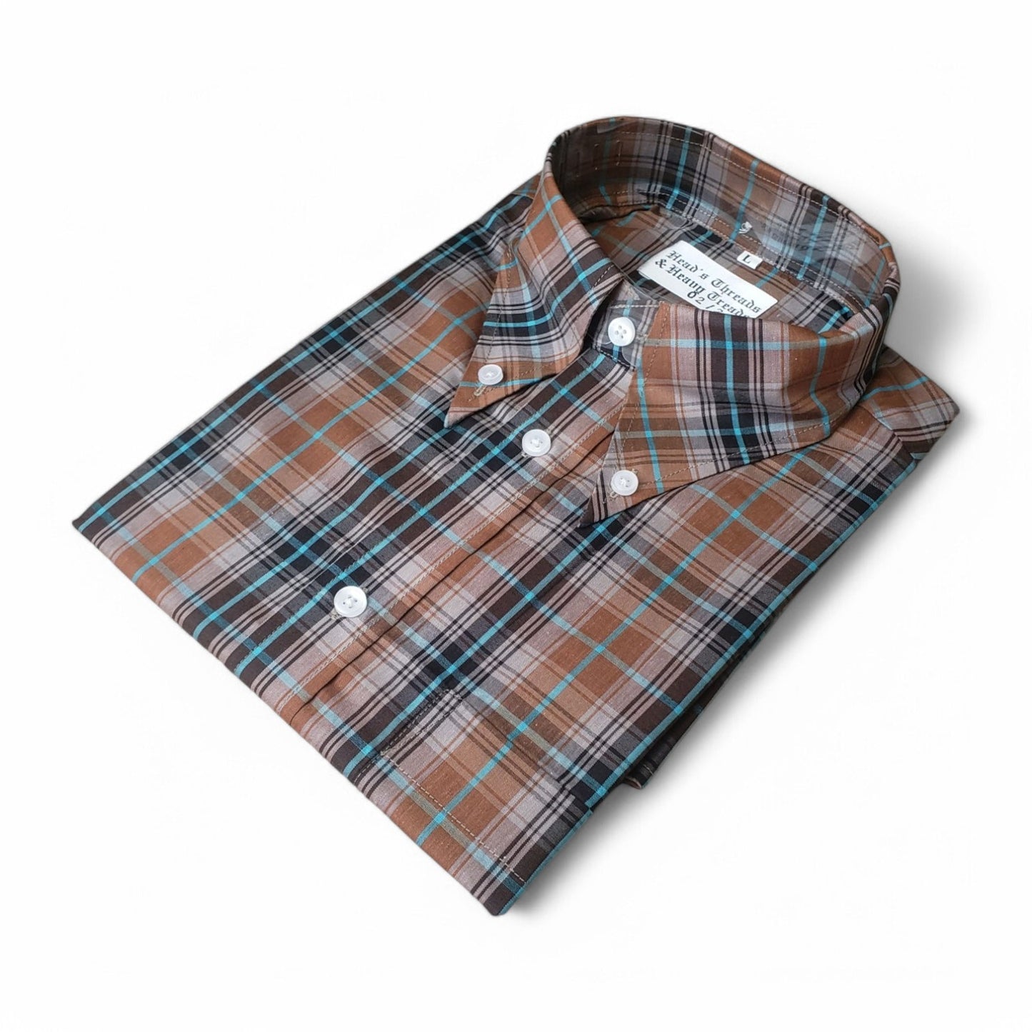 Vintage Bronze Short-Sleeve Button-Down