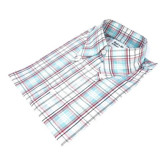 Mint Short-Sleeve Button-Down