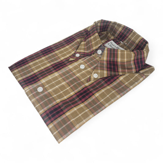 Autumn Aggro Short-Sleeve Button-Down