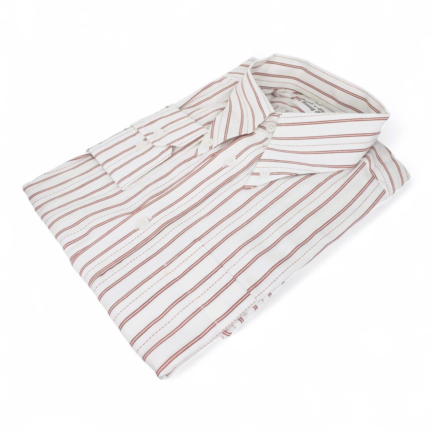 Heritage Red Long-Sleeve Button-Down