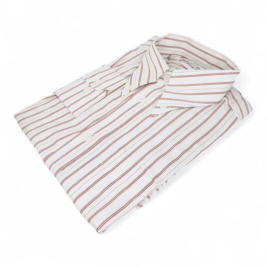 Heritage Red Long-Sleeve Button-Down