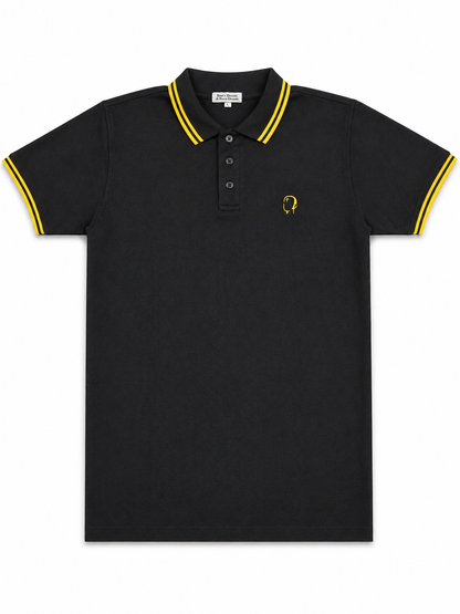 Black/Yellow/Yellow Polo