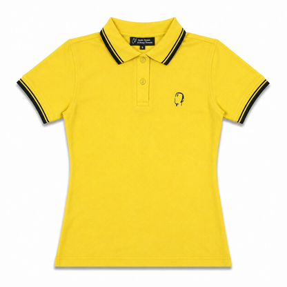 Ladies' Yellow/Black Polo