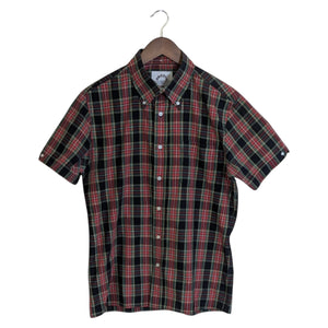 Large Brutus Trimfit Black/Red Tartan