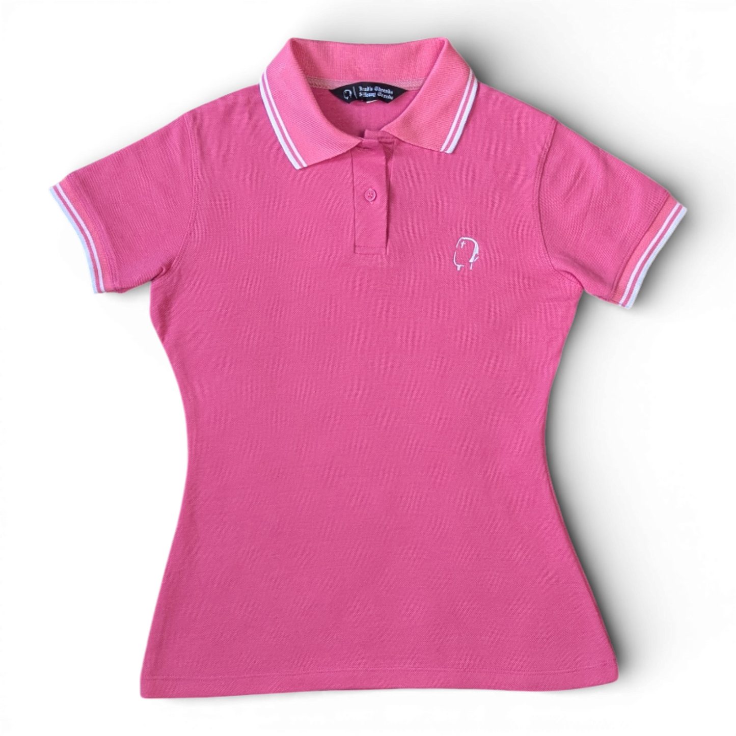 Ladies' Pink/White Polo