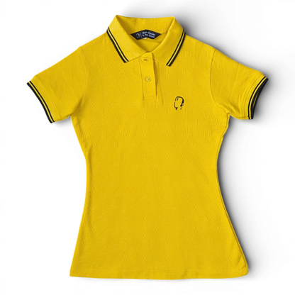 Ladies' Yellow/Black Polo