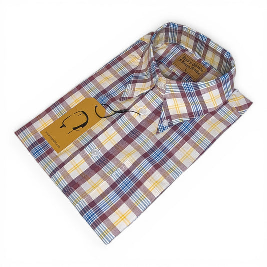 On The Wire Short-Sleeve Button-Down