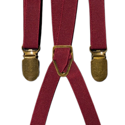 Clip-on Braces w/ Brass Hardware