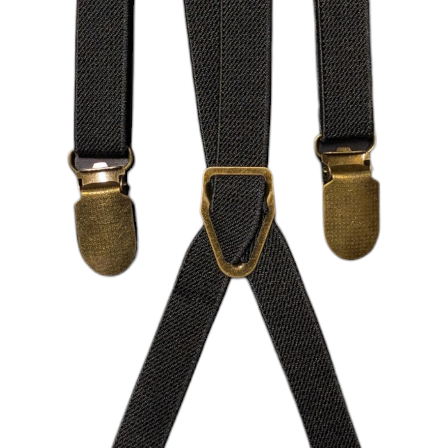 Clip-on Braces w/ Brass Hardware