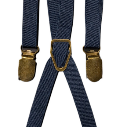 Clip-on Braces w/ Brass Hardware