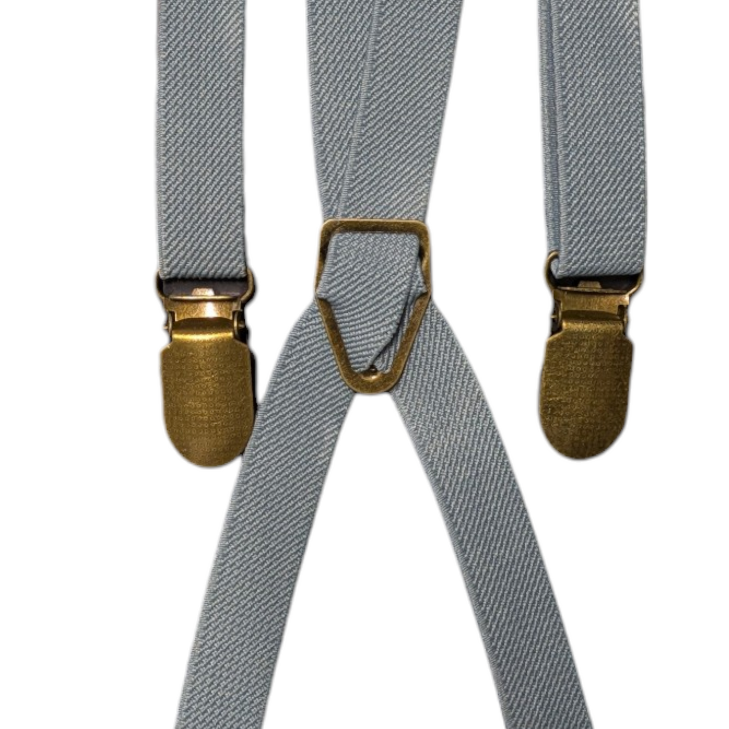 Clip-on Braces w/ Brass Hardware