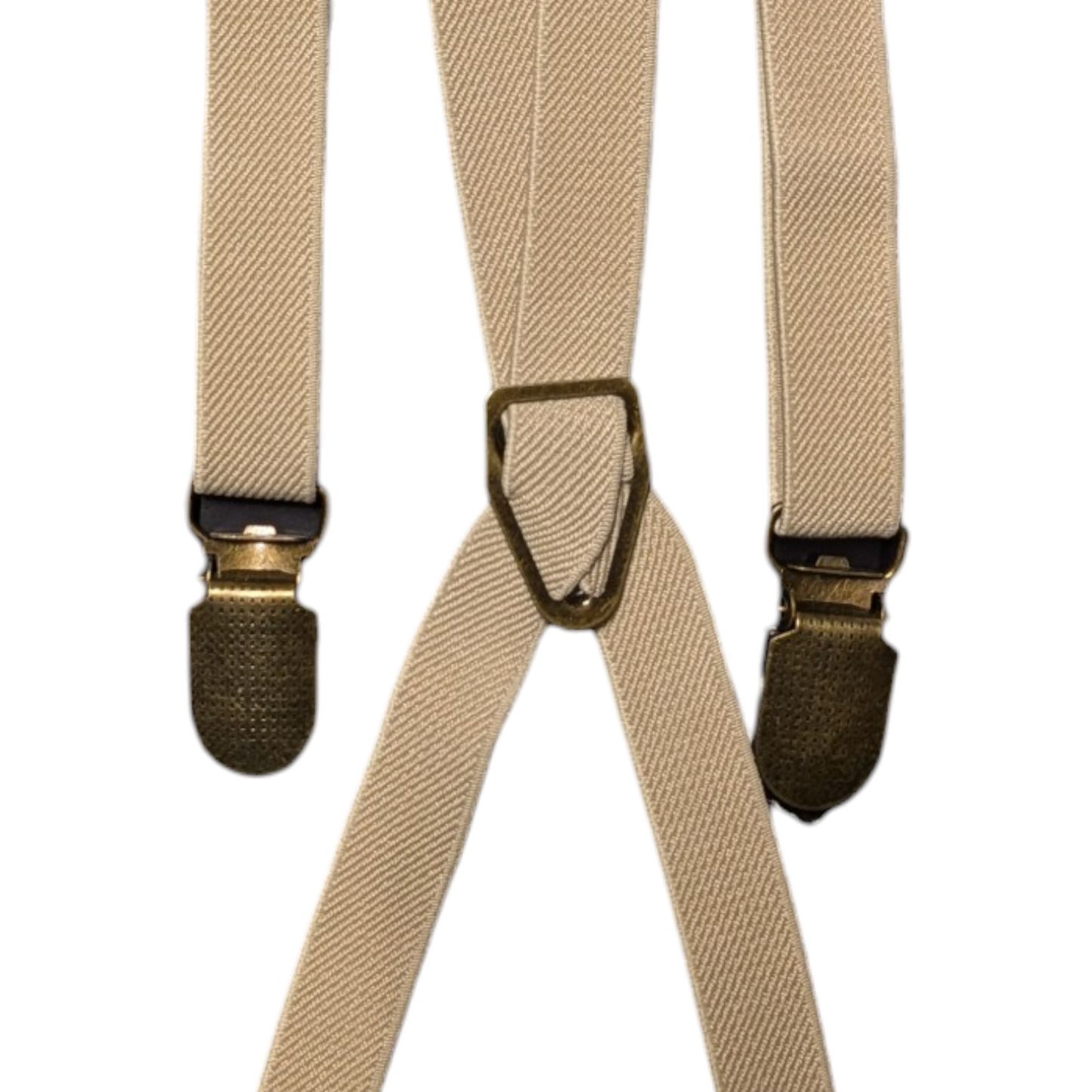 Clip-on Braces w/ Brass Hardware