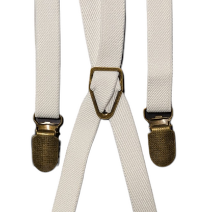 Clip-on Braces w/ Brass Hardware