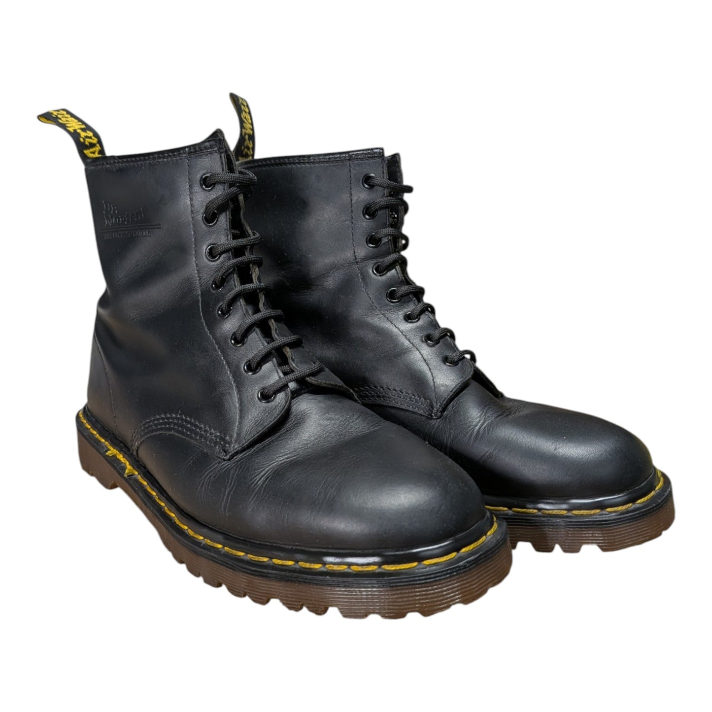 UK10/US11 Late 80's 1460 Full-Grain Leather Commando Sole