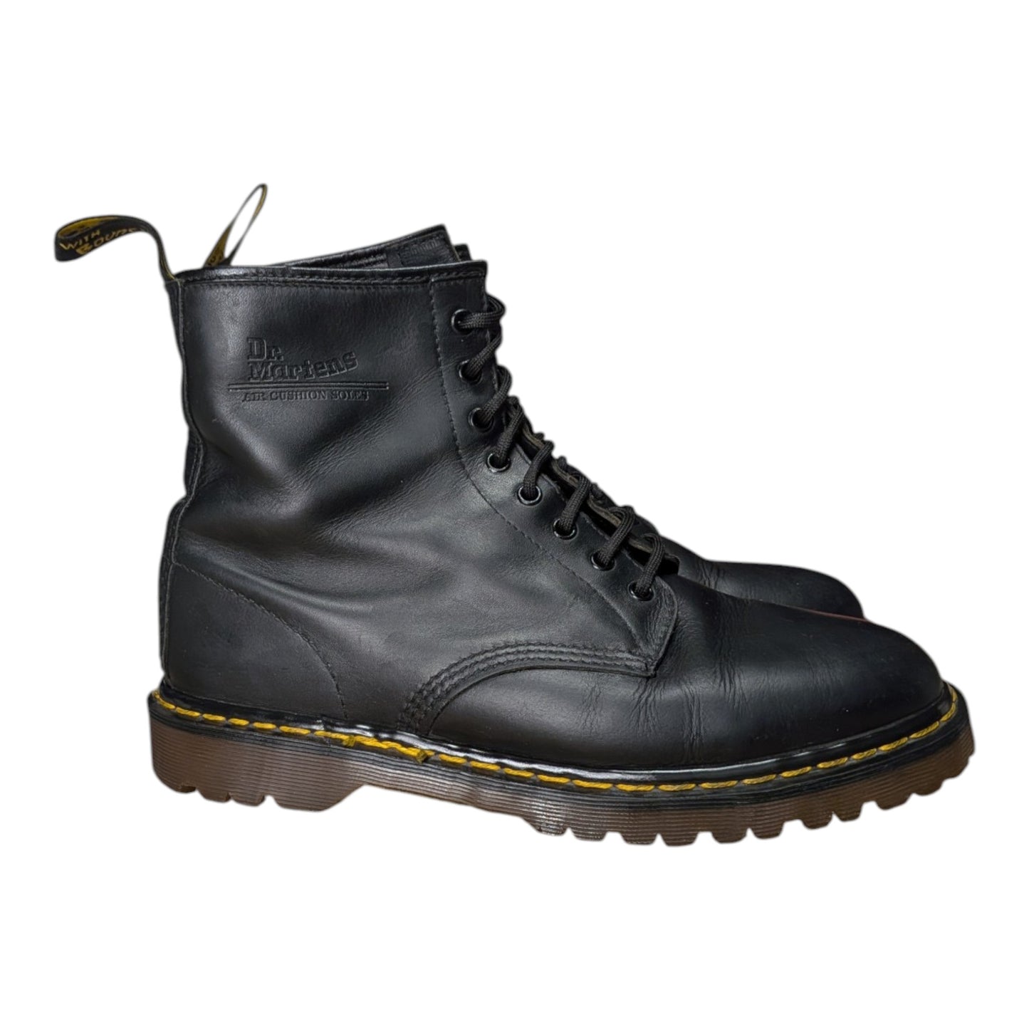 UK10/US11 Late 80's 1460 Full-Grain Leather Commando Sole