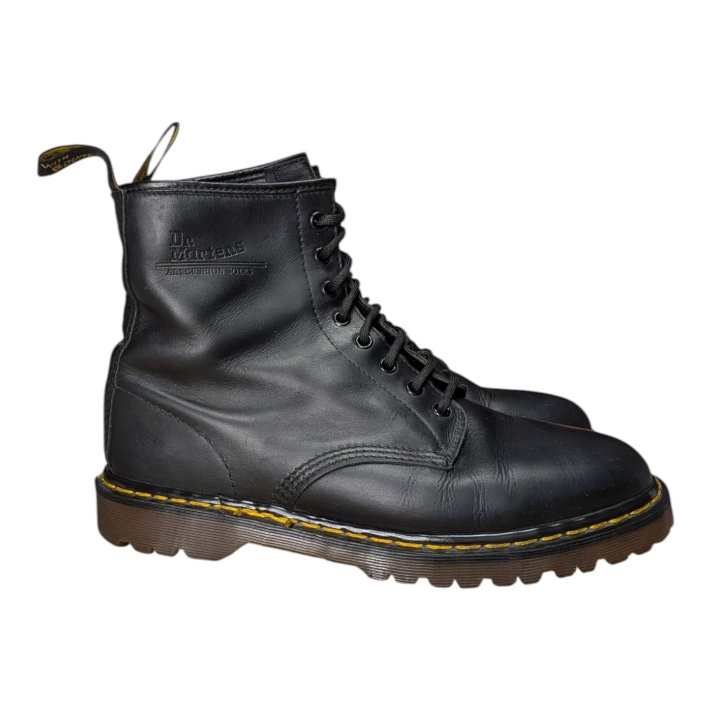 UK10/US11 Late 80's 1460 Full-Grain Leather Commando Sole